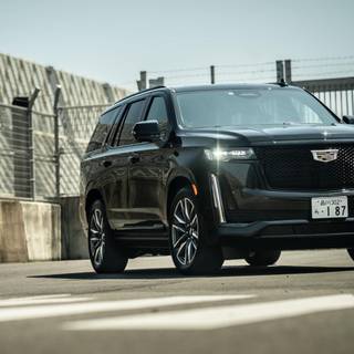 Cadillac Escalade black wallpaper