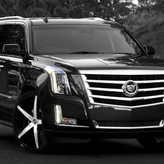 Cadillac Escalade black wallpaper
