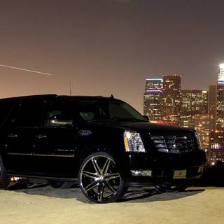 Cadillac Escalade black wallpaper