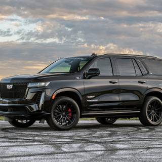 Cadillac Escalade black wallpaper