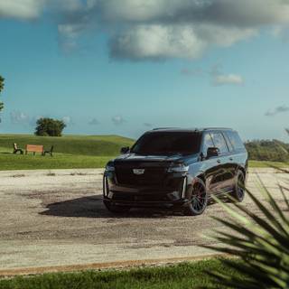 Cadillac Escalade black wallpaper