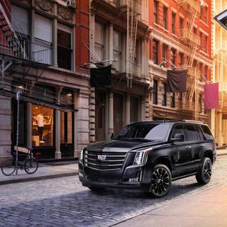 Cadillac Escalade black wallpaper