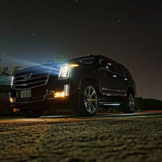 Cadillac Escalade black wallpaper