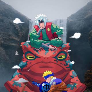 Jiraiya 4k iPhone wallpaper