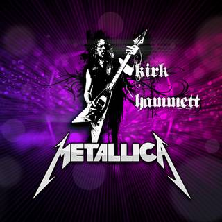 Kirk Hammett computer wallpaper