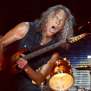 Kirk Hammett computer wallpaper