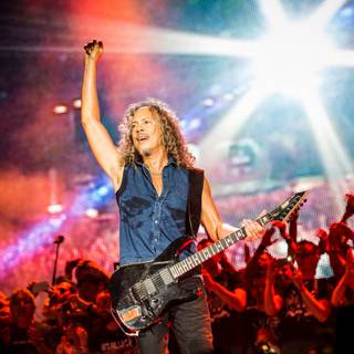 Kirk Hammett computer wallpaper