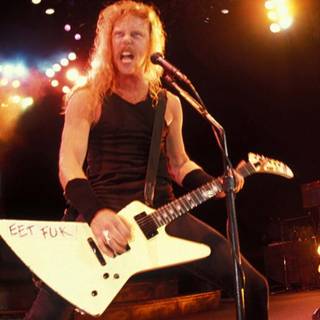 Kirk Hammett computer wallpaper