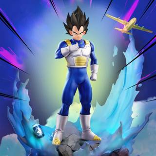 Vegeta PS5 wallpaper