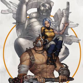 Borderlands mobile wallpaper