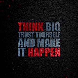 Trust yourself wallpaper