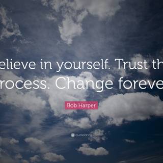 Trust yourself wallpaper