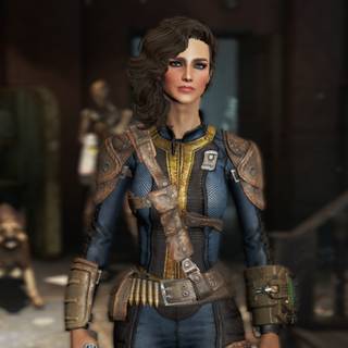 Fallout girl wallpaper