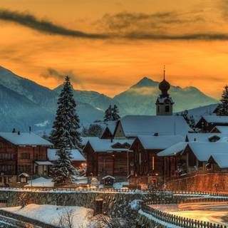 Swizerland winter wallpaper