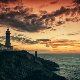 4k lighthouse autumn wallpaper