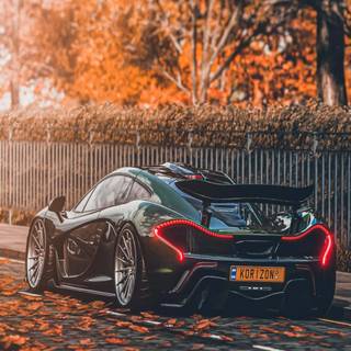 McLaren autumn wallpaper