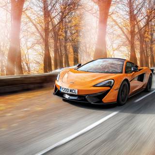 McLaren autumn wallpaper
