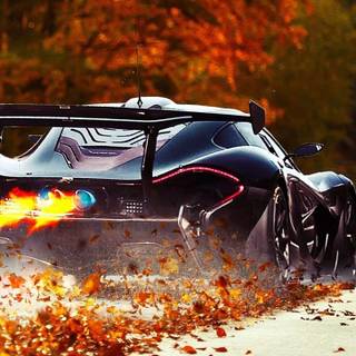McLaren autumn wallpaper