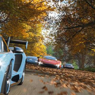 McLaren autumn wallpaper