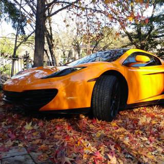 McLaren autumn wallpaper