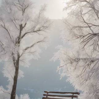 iPhone nature winter wallpaper