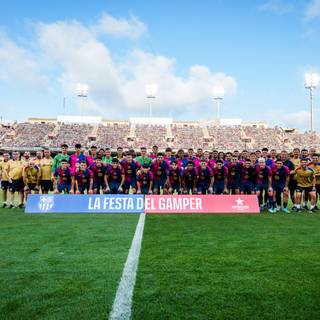 Barcelona squad 2024/2025 wallpaper