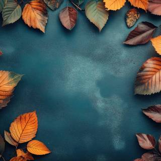 Autumn dark mode wallpaper