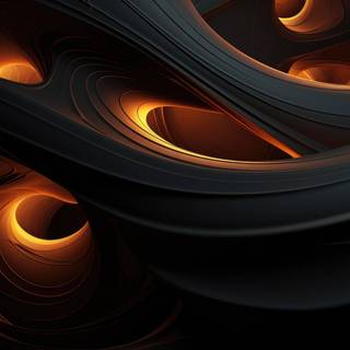 Autumn dark mode wallpaper