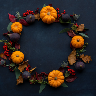 Autumn dark mode wallpaper