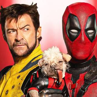 Deadpool and Wolverine characters wallpaper