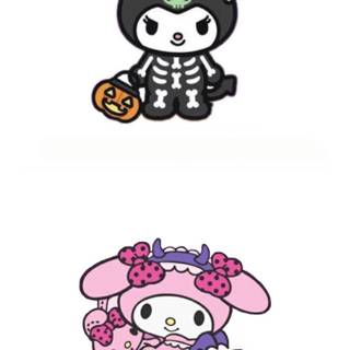 Happy Halloween Kuromi wallpaper