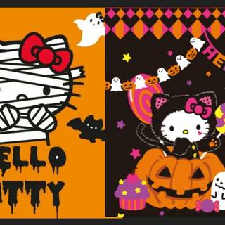 Hello Kitty Halloween cute wallpaper