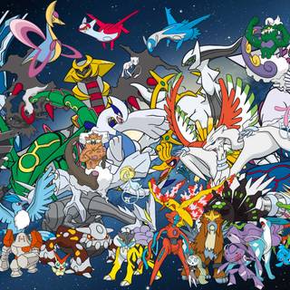 Pokémon Gods wallpaper