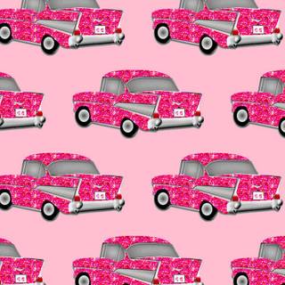 Pink trucks wallpaper