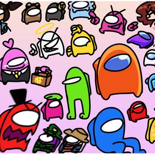 FNF vs Impostor Among Us wallpaper