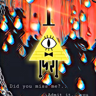 Bill Cipher iPhone wallpaper