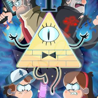 Bill Cipher iPhone wallpaper