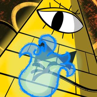 Bill Cipher iPhone wallpaper