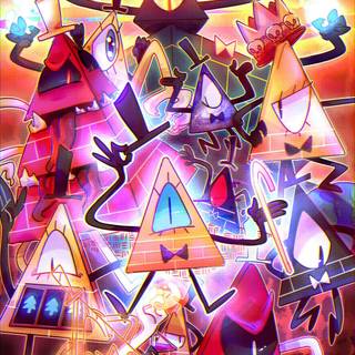 Bill Cipher iPhone wallpaper