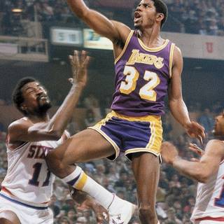 Magic Johnson Showtime Lakers wallpaper