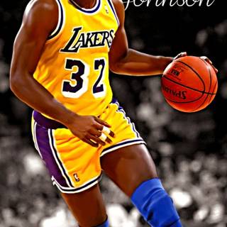 Magic Johnson Showtime Lakers wallpaper