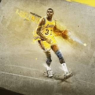 Magic Johnson Showtime Lakers wallpaper