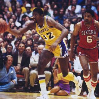 Magic Johnson Showtime Lakers wallpaper