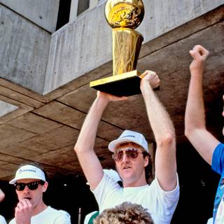 Larry Bird 1986 Celtics Championship wallpaper