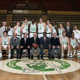 Larry Bird 1986 Celtics Championship wallpaper