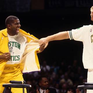 Larry Bird 1986 Celtics Championship wallpaper