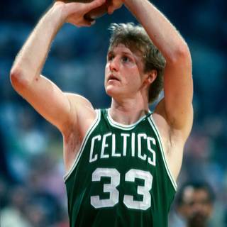 Larry Bird 1986 Celtics Championship wallpaper