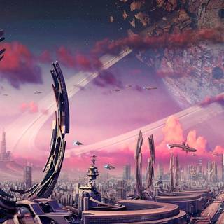 Futuristic wallpaper