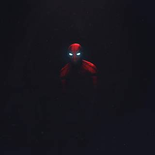 Spider-Man minimalist phone wallpaper