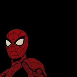 Spider-Man minimalist phone wallpaper